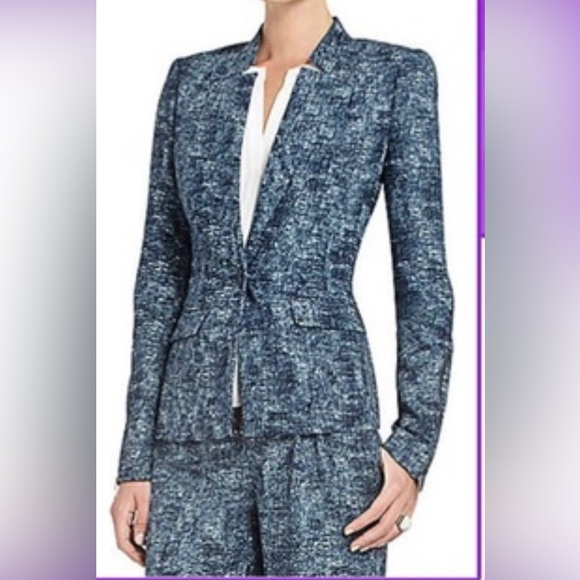 BCBGMaxAzria Jackets & Blazers - BCBG MAXAZRIA BLAZER JACKET "joplin" blue size L